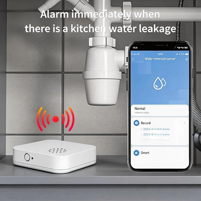 Smart Zigbee Water Leak Detector/Water Sensor - Image 4