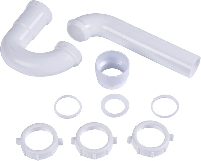 Dearborn P9703BG 1-1/2" P-Trap w/ Threaded PVC Adapter & Reversible J-Bend - Image 4