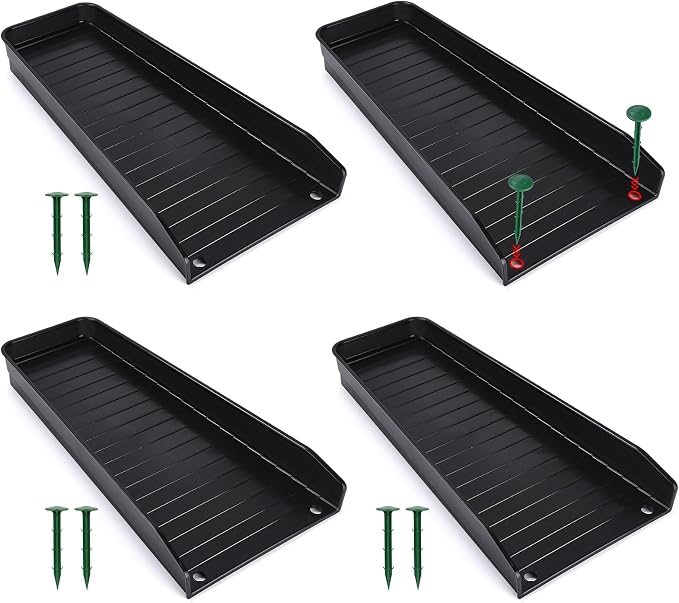 Creative.C 4 Pack Gutter Downspout Extensions, Rain Gutter Downspout Splash by Unknown