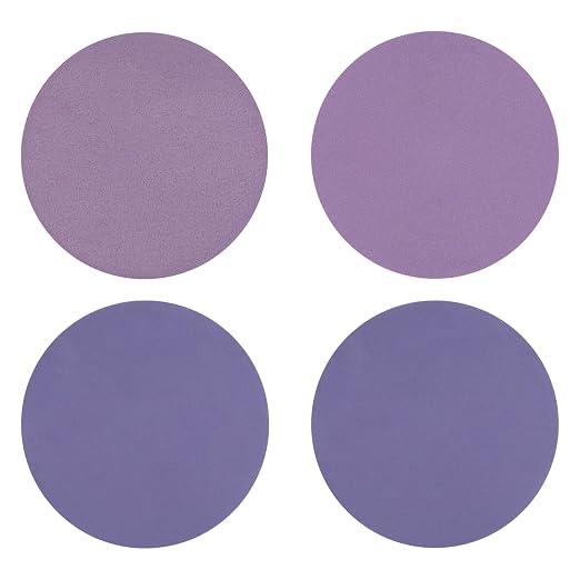HARFINGTON 40Pcs 5Inch Sanding Disc Hook & Loop Purple Aluminum Oxide | by HARFINGTON