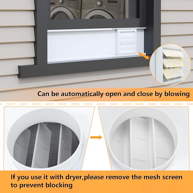LBG Products Dryer Vent Window Kit - Image 6