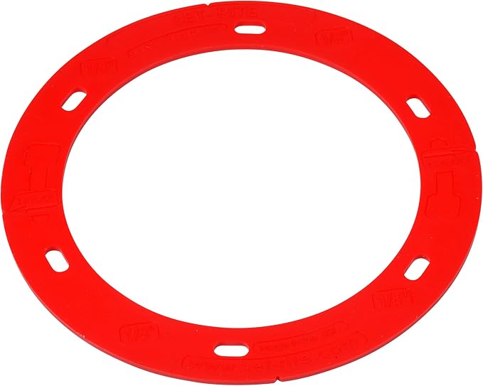 Oatey 43413 Set-Rite Red Toilet Flange Spacer, 1/8 in. - Image 3
