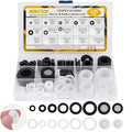 135 PCS Rubber & Silicone Hose Washers Kit, 16 Sizes by WINSTECK