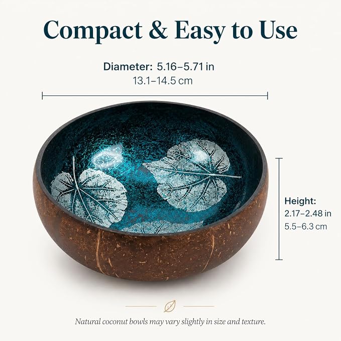 Natural Coconut Bowl Key Decorative - Image 2