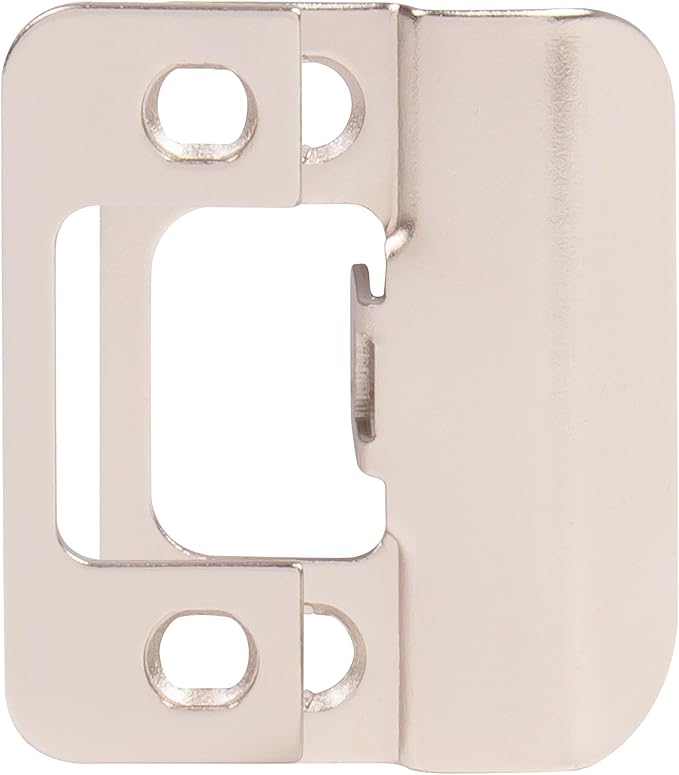 Adjustable Strike Plate, Satin Nickel by StoneHarborHardware