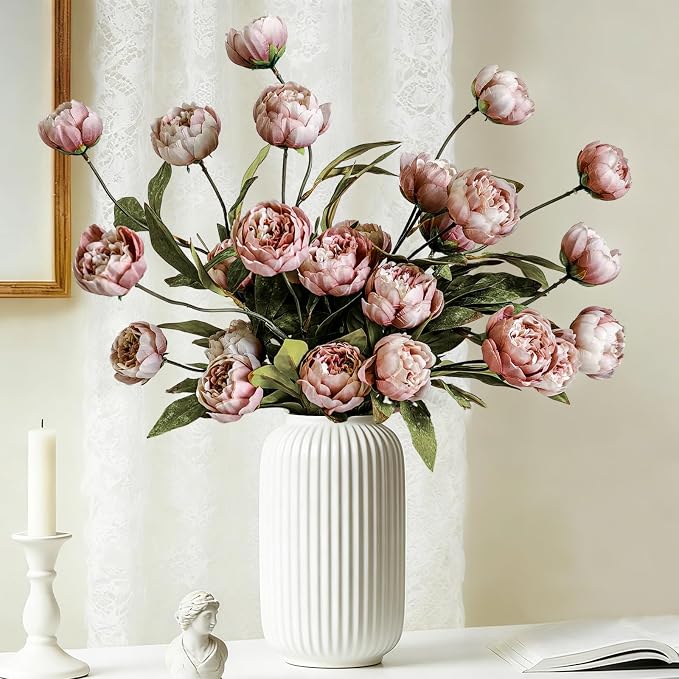 6Pcs Viral Peony Artificial Flowers - Image 9