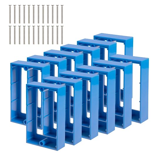 12PCS 3/4 Inch Single Gang Outlet Box Extender | Electric Outlet Extender Box by XGGYA