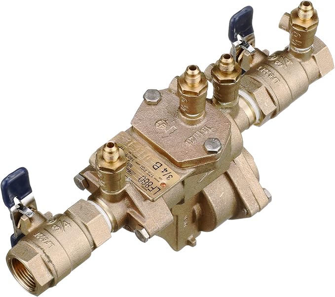 Febco LF860 Lead-Free Bronze RPZ Backflow Preventer Assembly, 1-1/4" NPT - Image 6