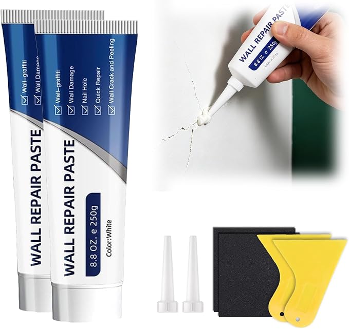 Drywall Repair Kit with Scraper, 2026 New Wall Mending Agent by Yeeoak