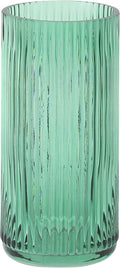 Ribbed Glass Vase, Flower Vases by MARTAGE