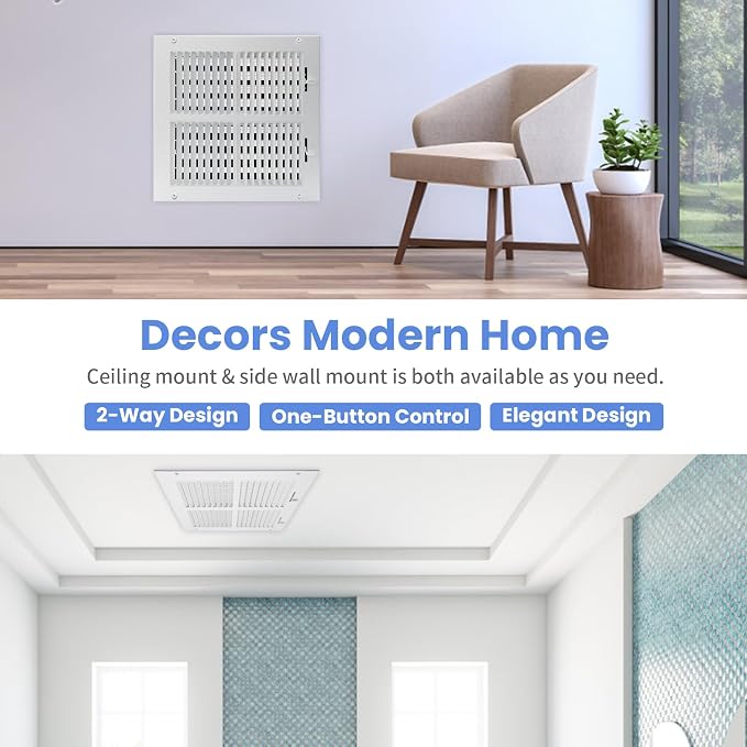 10 x 10 Inch Air Vent Covers for Wall or Ceiling - Image 7