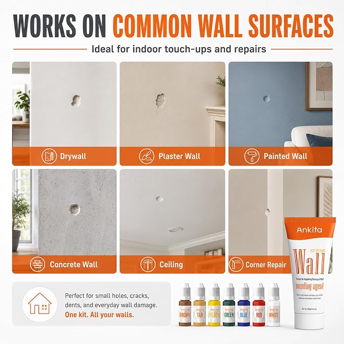 Spackle Wall Repair Kit, Drywall Repair Filler - Image 2