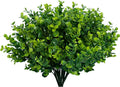 Lnoicy Artificial Greenery Plants Outdoor UV Resistant Fake Plants Boxwood by Lnoicy