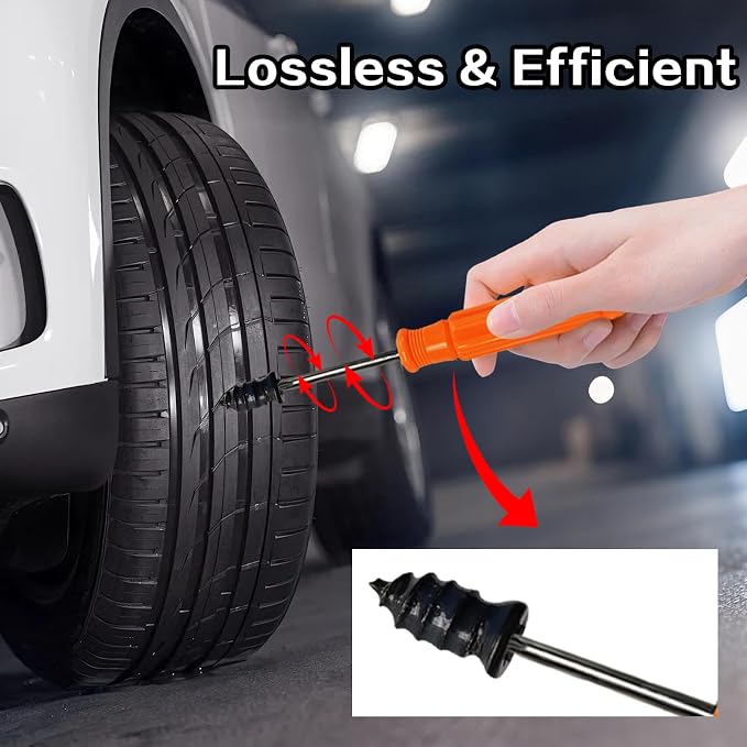 80Pcs Tire Repair Rubber Nails Kit - Image 6