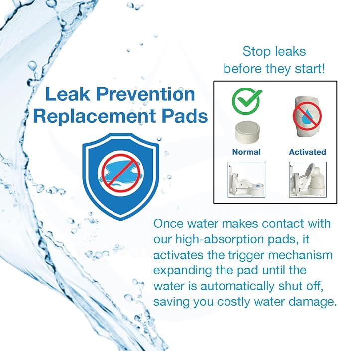 1/4", or High Flow Leak Stop Valve, Automatic Water Shut Off Valve, Leak - Image 2
