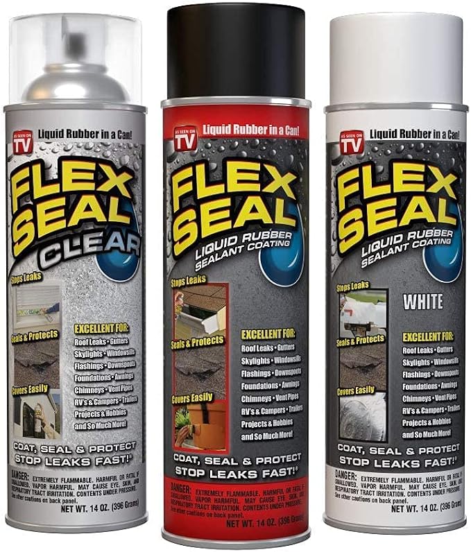 Flex Seal, 14 oz, Stop Leaks Instantly, Waterproof Rubber Spray On Sealant - Image 7