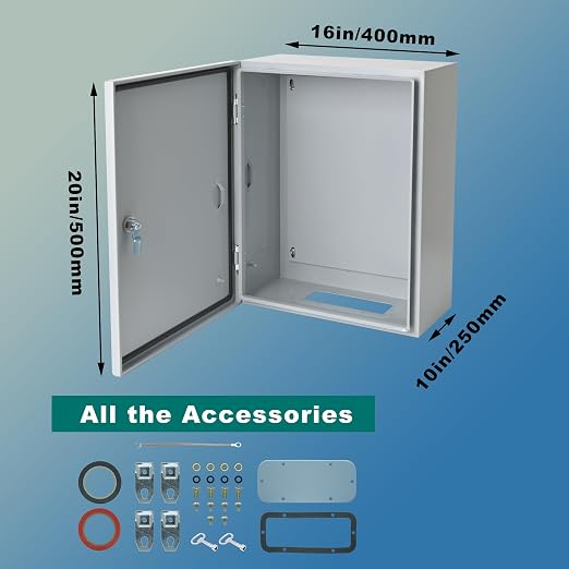 Generic Waterproof Electrical Enclosure 20 x 16 x 10'', Outdoor Electrical Box - Image 7