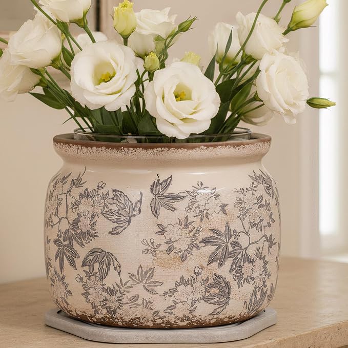 Farmhouse Ceramic Plant Pots - Image 6