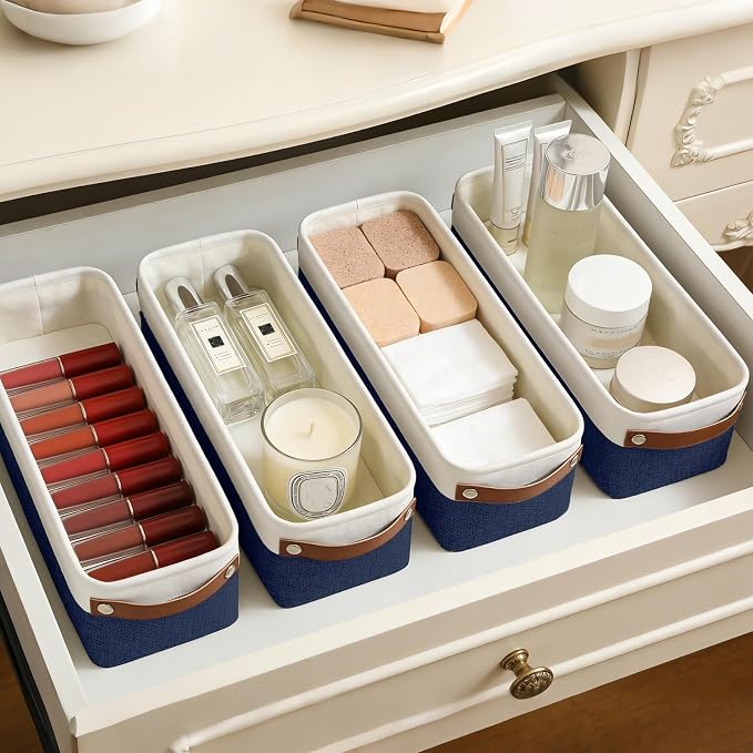Small Fabric Storage Baskets, Decorative Basket - Image 5