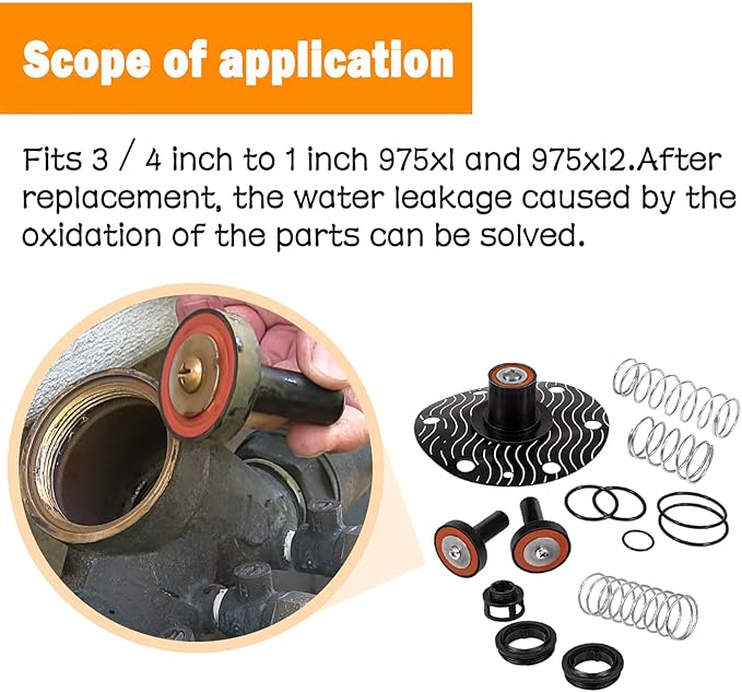 3/4"-1" Complete Repair Kit Fits Replace - Image 4