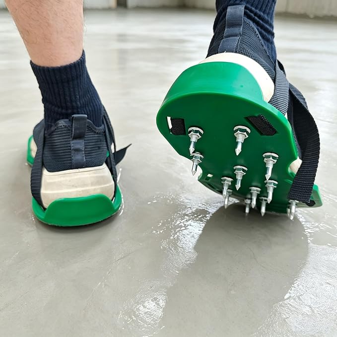 10 inch Spiked Roller with 62in Extension Pole Epoxy Roller Spiked Shoes - Image 8