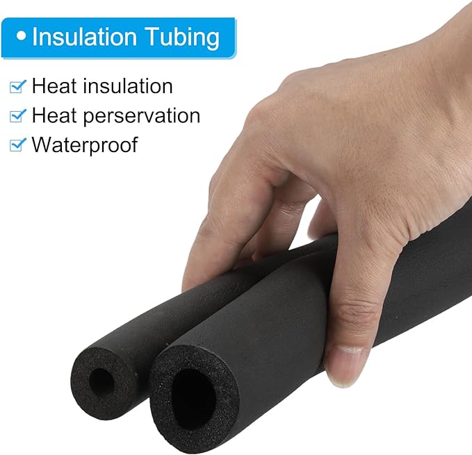PATIKIL 7/8" ID x 6.6Ft x 0.51" Pipe Insulation Foam Tube, Pipe Cover Wrap Roll - Image 4
