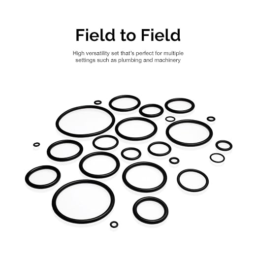 NEIKO 407 Rubber O-Ring Assortment Kit, Buna-N Gasket Sealing Rings and - Image 3