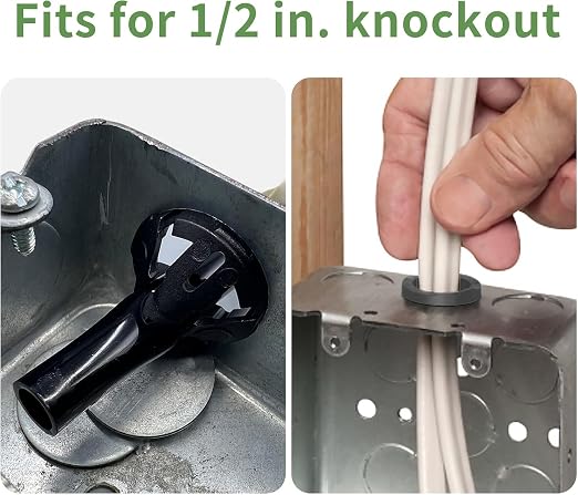 Electrical Box Knockout Plugs Romax Connectors Junction Box Adapter - Image 5