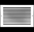 HVAC Premium 8'' X 6'' Aluminum Return Grille by HVACPremium