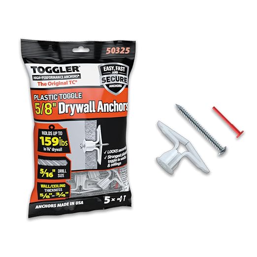 TOGGLER Toggle TC Commercial Drywall Anchor by TOGGLER