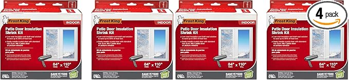 Frost King V76H Shrink Window Kit 84-Inch by 110-Inch by Thermwell+Products+Co.%2C+Inc