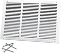 Howeall 18"W x 12"H Steel Return Air Grille, Air Return Vent Cover by Howeall