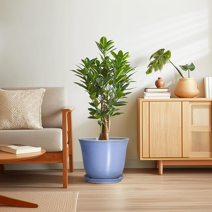 12 Inch Pots for Plants, Ceramic Planter - Image 7