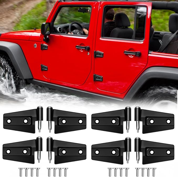 Jeep Wrangler JK Outside 4 Door Hinge by Unknown