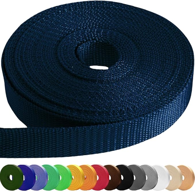 Webbing Strap, 3/4" to 2", 10-50 Yds, EDC gear, backpack repair and pet dog by TECEUM