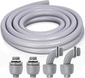 1 Inch 15 FT Non Metallic Liquid-Tight Conduit and Connector Kit by Feotech