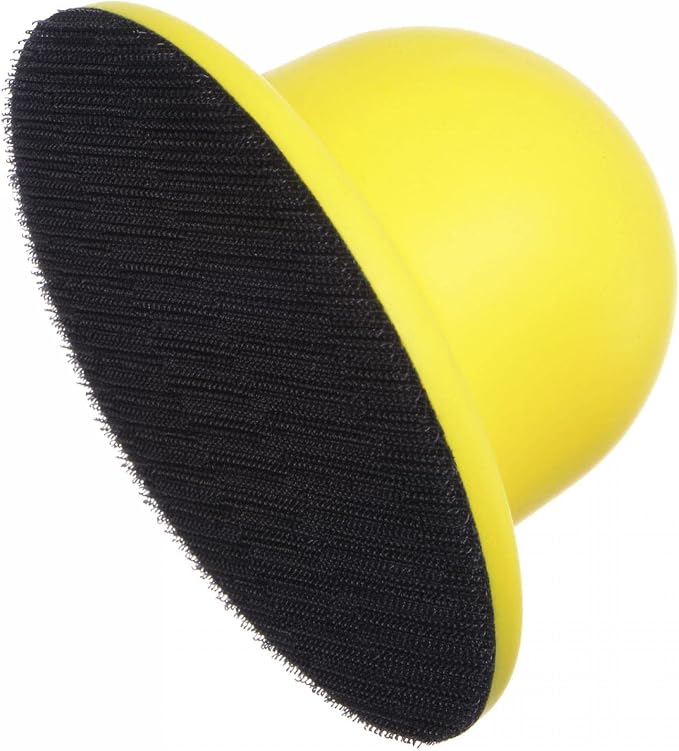 uxcell Hook and Loop Hand Sanding Block 4 Inch Round Detail Sanding Disc | by uxcell