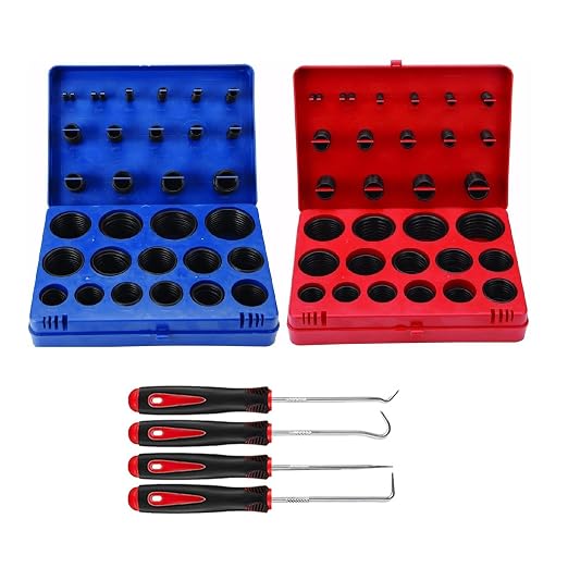 SAE Metric Rubber O-Ring Washer Assortment Kit, Automotive Storage Case by Sold_By_Cheapnwork