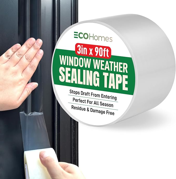 ECOHomes Window Weather Sealing Tape | Weather Stripping Tape, To Stop Drafts by ECOHomes