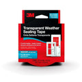 3M Indoor Transparent Weather Sealing Tape, 1.5 in x 30 ft | by Unknown