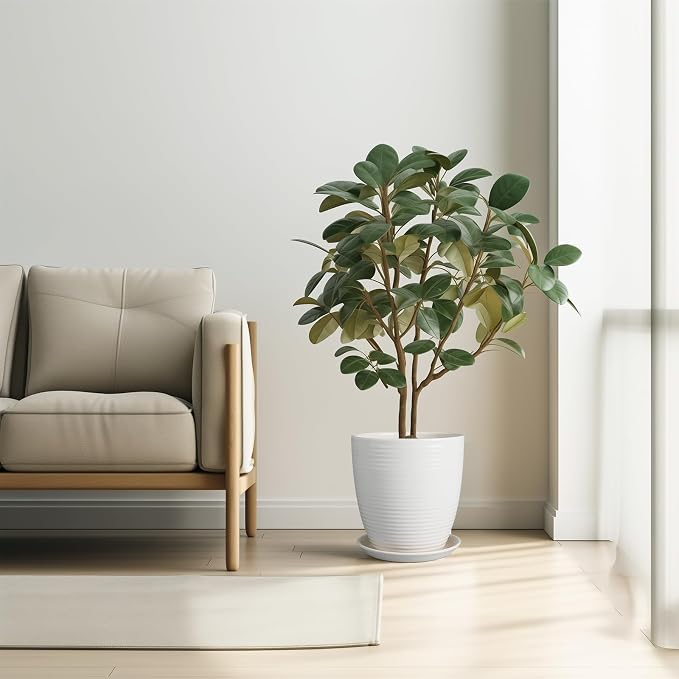 10 Inch Ceramic Planter Pot - Image 2