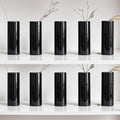 Modern Black Ceramic Vase Set of 10 by LIZOFER