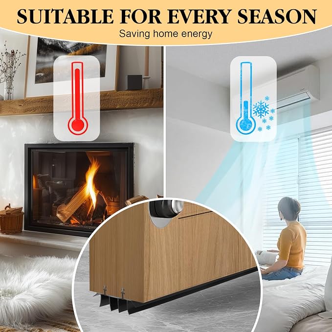 2 Pcs 36 Inch 90CM Exterior Door Sweep - Image 4