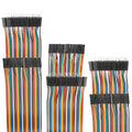 120pcs 40cm Dupont Wire Male to Female Breadboard Jumper Wires 15.7 inch by EDGELEC
