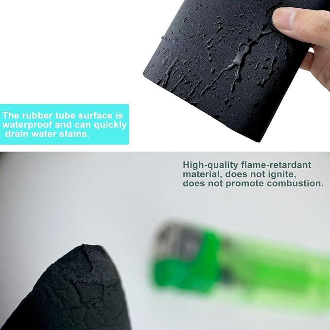 Insulation Foam Pipe Used for air Conditioning Pipe Insulation, Outdoor Water - Image 4