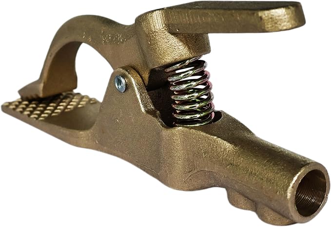 500-Amp Welding Ground Clamp, Heavy-Duty Brass Earth Clamp - Image 3