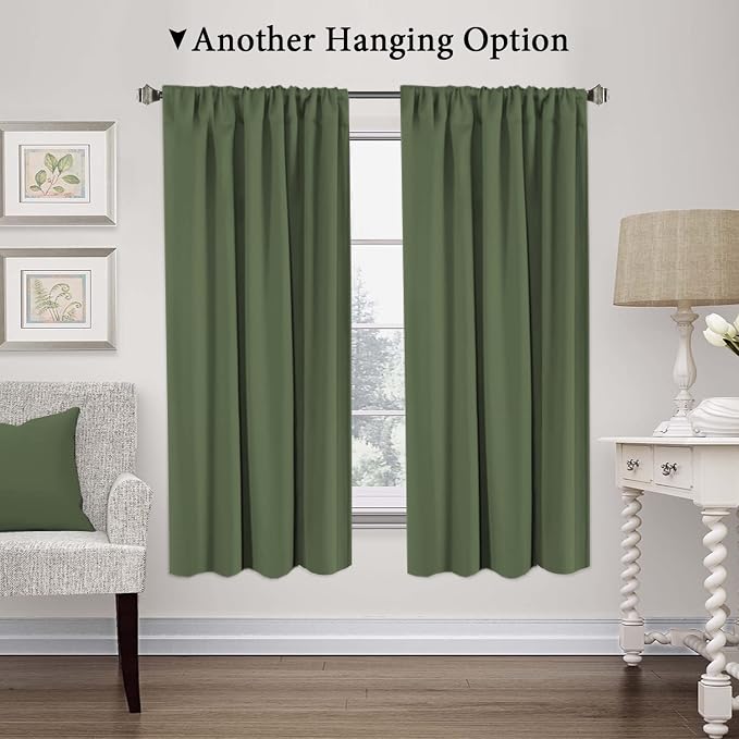 H.VERSAILTEX Blackout Tie Up Curtain Thermal Insulated Curtain Bathroom - Image 4