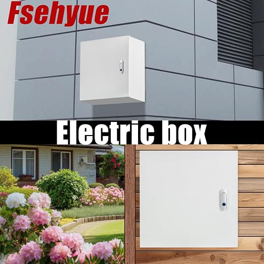 Electrical Box 16 x 16 x 8 Inch Indoor Outdoor Electrical Enclosure Box Steel - Image 7