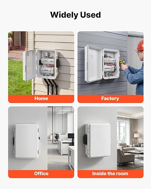 VEVOR Outdoor Electrical Box, Waterproof Electrical Junction Box - Image 6