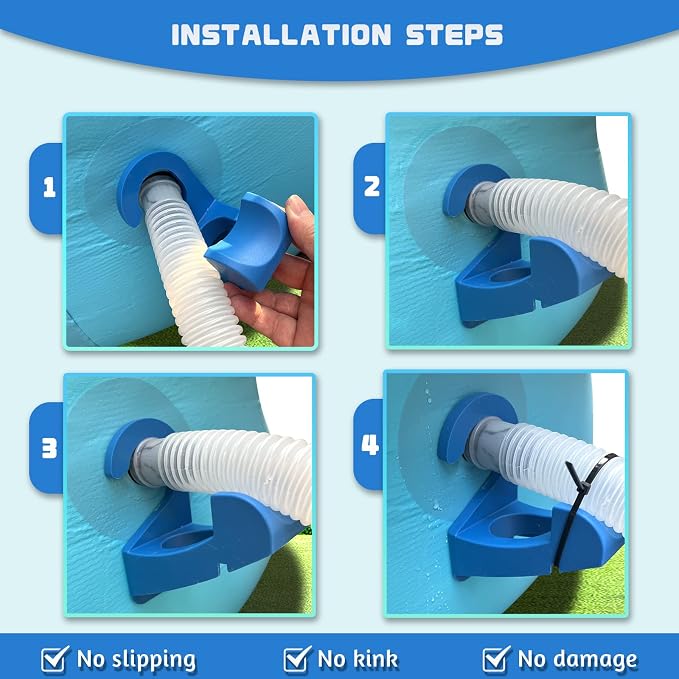 2Pcs Swimming Pool Pipe Holders, Pool Accessories, Pool Hoses - Image 5